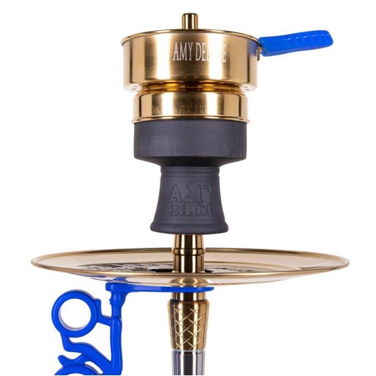 Shisha Amy Deluxe Fusion Kite S Gold Blue -zdjęcie numer 2