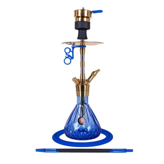 Shisha Amy Deluxe Fusion Kite S Gold Blue -zdjęcie numer 1