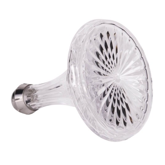 Shisha Amy Deluxe GALACTIC STEEL S Purple Clear -zdjęcie numer 3