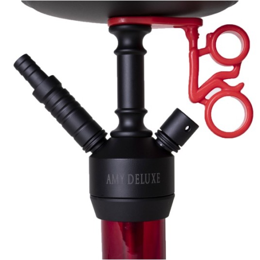 Shisha AMY Deluxe Jewel S 49cm Clear Black -zdjęcie numer 3