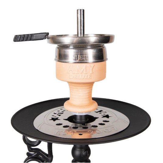 Shisha Amy Deluxe Middle Globe R Black Red -zdjęcie numer 2