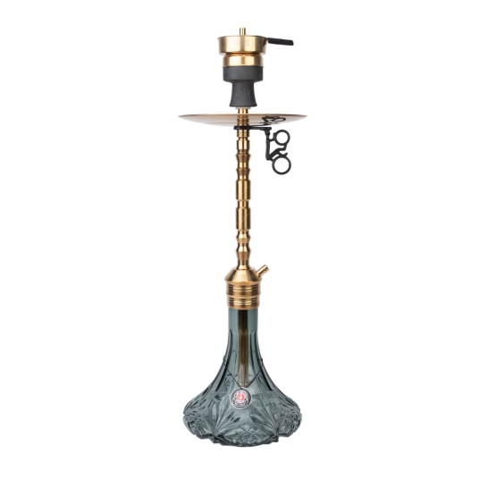 Shisha AMY Deluxe Xpress Class Gold Black -zdjęcie numer 1