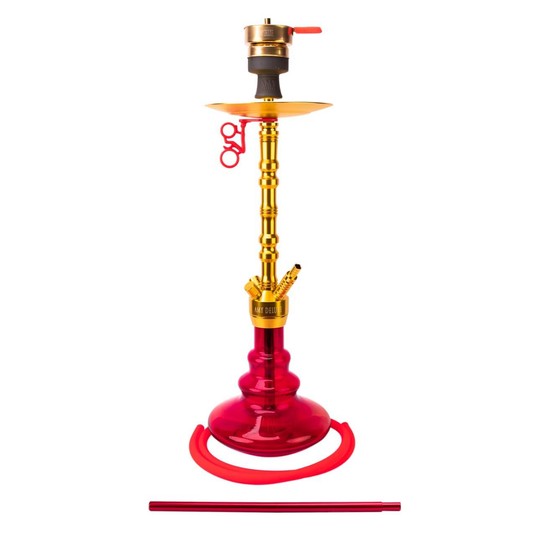 Shisha AMY Deluxe Zulu Gold Red -zdjęcie numer 1