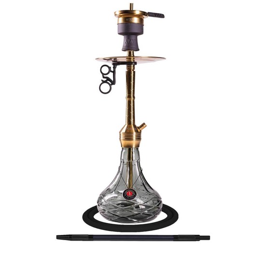 Shisha AMY Xpress Chill S Gold Black -zdjęcie numer 1