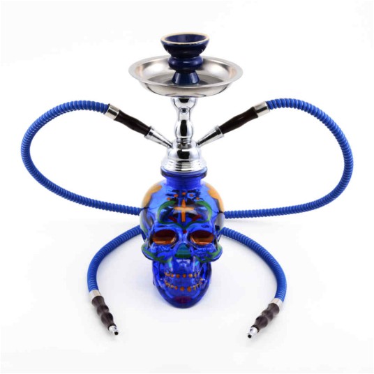 Shisha ATOMIC La Catrina 45cm 2w Niebieska -zdjęcie numer 1