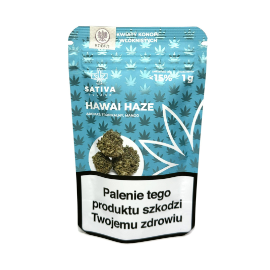Susz CBD Sativa 1G Hawai Haze -zdjęcie numer 1