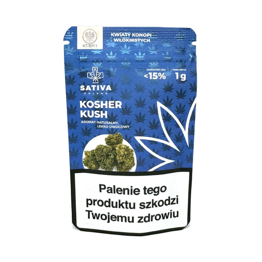Susz CBD Sativa 1G Kosher Kush -zdjęcie numer 1