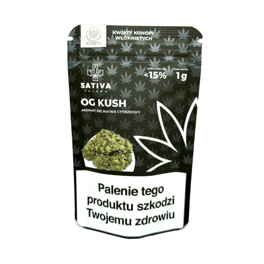 Susz CBD Sativa 1G OG Kush -zdjęcie numer 1