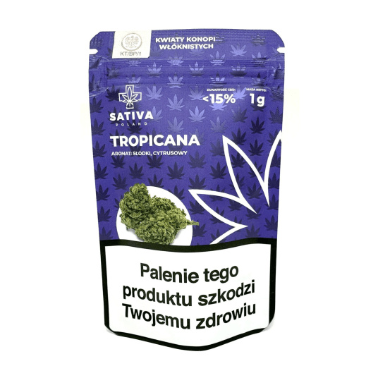 Susz CBD Sativa 1G Tropicana -zdjęcie numer 1
