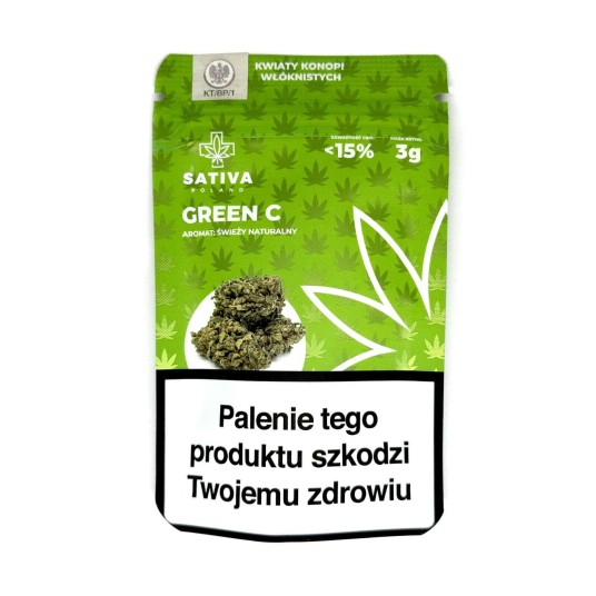 Susz CBD Sativa 3G Green C -zdjęcie numer 1