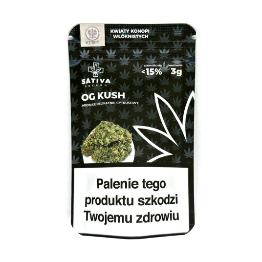 Susz CBD Sativa 3G OG Kush -zdjęcie numer 1