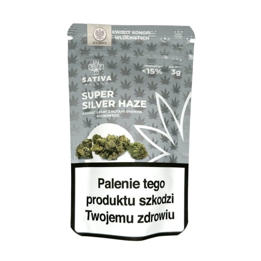 Susz CBD Sativa 3G Super Silver Haze -zdjęcie numer 1