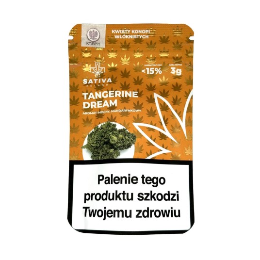 Susz CBD Sativa 3G Tangerine Dream -zdjęcie numer 1