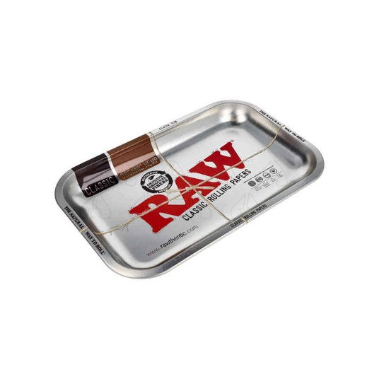 Tacka metalowa mała do Jointów RAW Silver Mała -zdjęcie numer 1