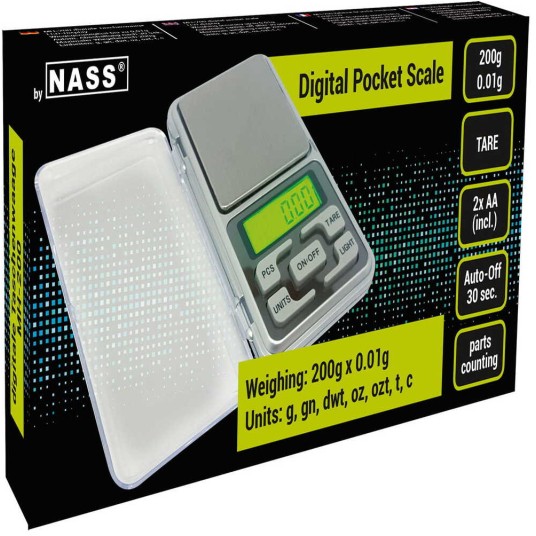 Waga Elektroniczna Nass MH-200 dokładność 0.01g -zdjęcie numer 1