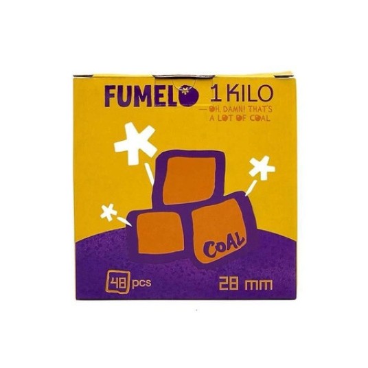 Węgiel Do Shishy Fumelo 1kg 26mm -zdjęcie numer 1