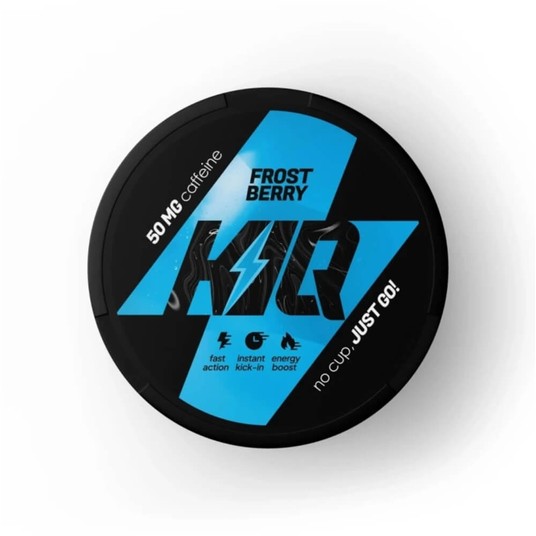 Woreczki Kofeinowe KIQ CAFFEINE 50mg Frost Berry -zdjęcie numer 1