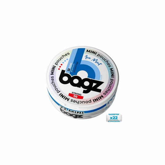 Woreczki Nikotynowe BAGZ 3/6 Ice mint -zdjęcie numer 1