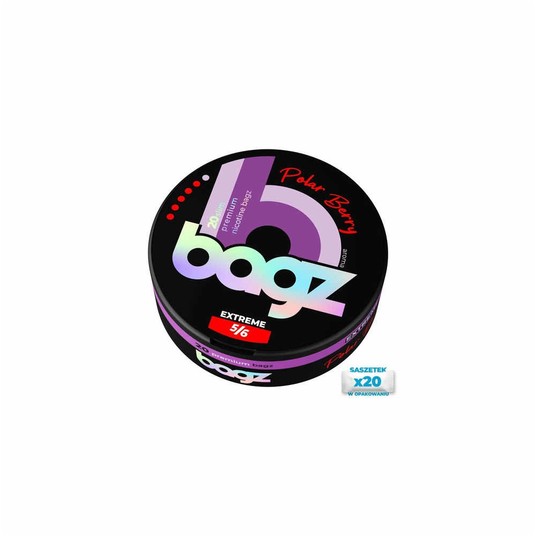 Woreczki Nikotynowe BAGZ 5/6 Polar Berry -zdjęcie numer 1