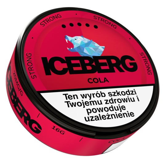 Woreczki Nikotynowe ICEBERG 20mg Cola -zdjęcie numer 1