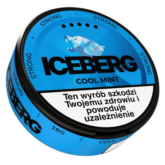 Woreczki Nikotynowe ICEBERG 20mg Cool Mint -zdjęcie numer 1