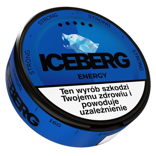 Woreczki Nikotynowe ICEBERG 20mg Energy -zdjęcie numer 1
