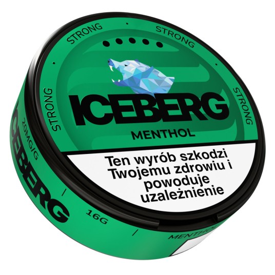 Woreczki Nikotynowe ICEBERG 20mg Menthol -zdjęcie numer 1