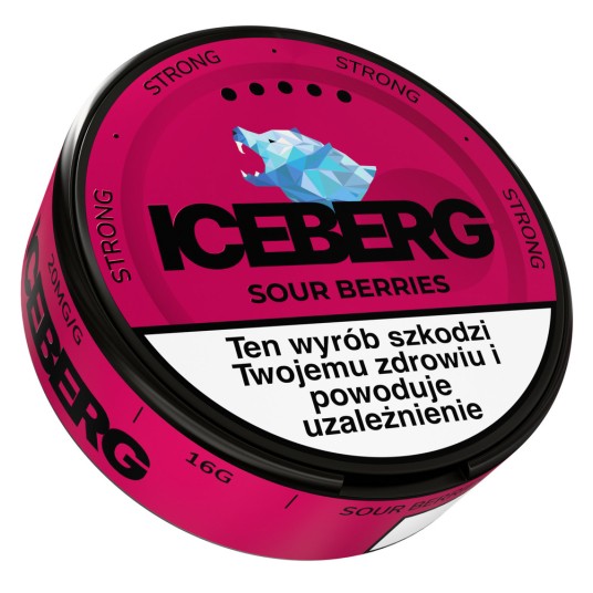 Woreczki Nikotynowe ICEBERG 20mg Sour Berries -zdjęcie numer 1