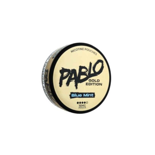 Woreczki Nikotynowe Pablo Gold 20mg Blue Mint -zdjęcie numer 1