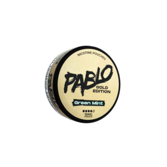 Woreczki Nikotynowe Pablo Gold 20mg Green Mint -zdjęcie numer 1