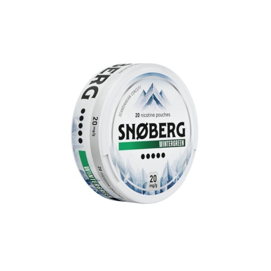 Woreczki Nikotynowe Snoberg 20mg Winter Green -zdjęcie numer 1