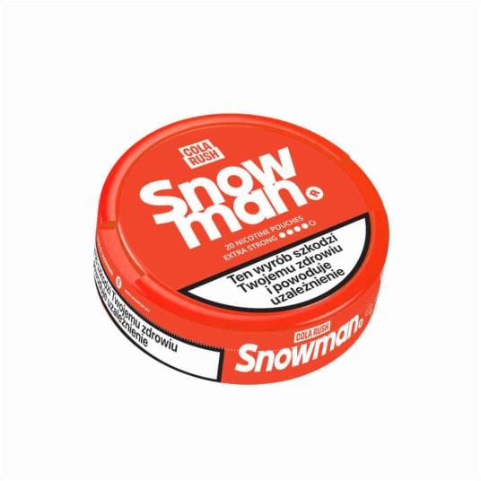 Woreczki Nikotynowe SNOWMAN 20mg Cola Rush -zdjęcie numer 1