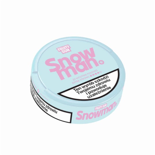 Woreczki Nikotynowe SNOWMAN 20mg Fruity Gum -zdjęcie numer 1