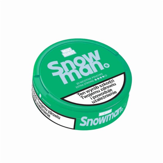 Woreczki Nikotynowe SNOWMAN 20mg Mint Brust -zdjęcie numer 1