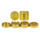Młynek metalowy GOLD METAL 40mm 4 części -zdjęcie numer 2