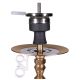 Shisha AMY Deluxe Alu Diamond S Gold Black -zdjęcie numer 4