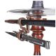 Shisha AMY Deluxe Bohemian Cut Purple Clear -zdjęcie numer 4