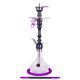 Shisha AMY Deluxe Bohemian Cut Purple Clear -zdjęcie numer 1