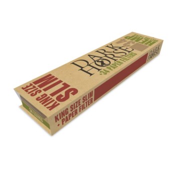 Bibułki DARK HORSE King Size Brown 14g + Filtry
