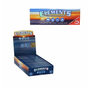 Bibułki ELEMENTS Ultra Thin 1 1/4 Rice