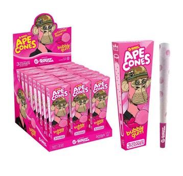 Bibułki G-ROLLZ Cones Bubblegum