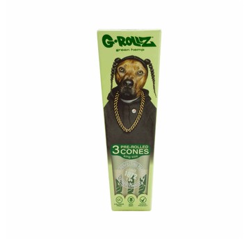 Bibułki G-ROLLZ Cones Pet Rock Rap Organic