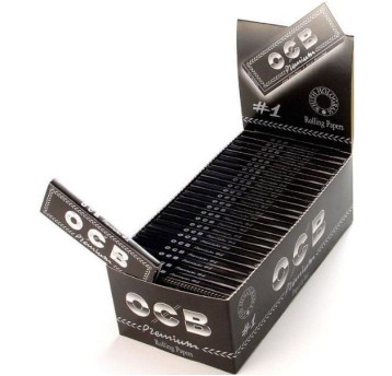 Bibułki OCB Black Premium Regular