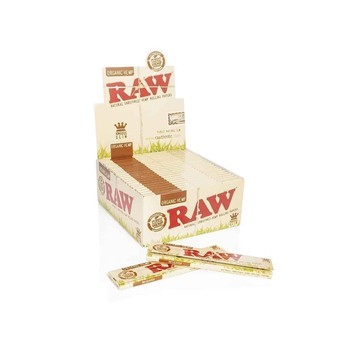 Bibułki RAW Organic Hemp bx-025