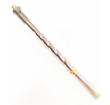 Bombilla metalowa Skrecona 16,5cm