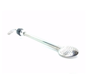 Bombilla metalowa z Czyscikiem 21cm