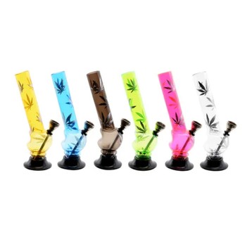 Bongo Akrylowe ATOMIC Srebrny Lisc 15cm