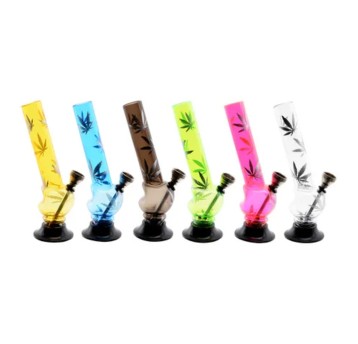 Bongo Akrylowe ATOMIC Srebrny Lisc 15cm