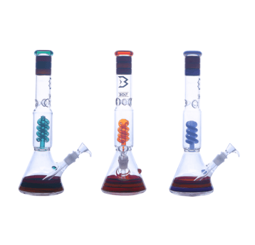 Bongo Szklane BOLT Bloody Spiral 35cm