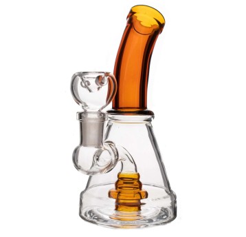Bongo Szklane BOLT Clear Bubbler 15cm